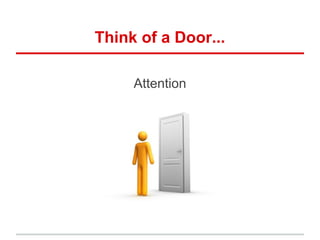 Think of a Door...

     Attention
 