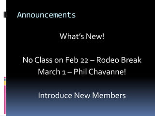 What is Windows 8? What’s Different?

    Convergence Strategy to Unite PC’s,
     Laptops and Mobile Devices
    “Dual-Mode” Operating System:
     Traditional and “Modern” Interface
    Runs Traditional Desktop Programs and
     “Tablet/Phone-Style” Apps
 