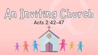 An Inviting Church