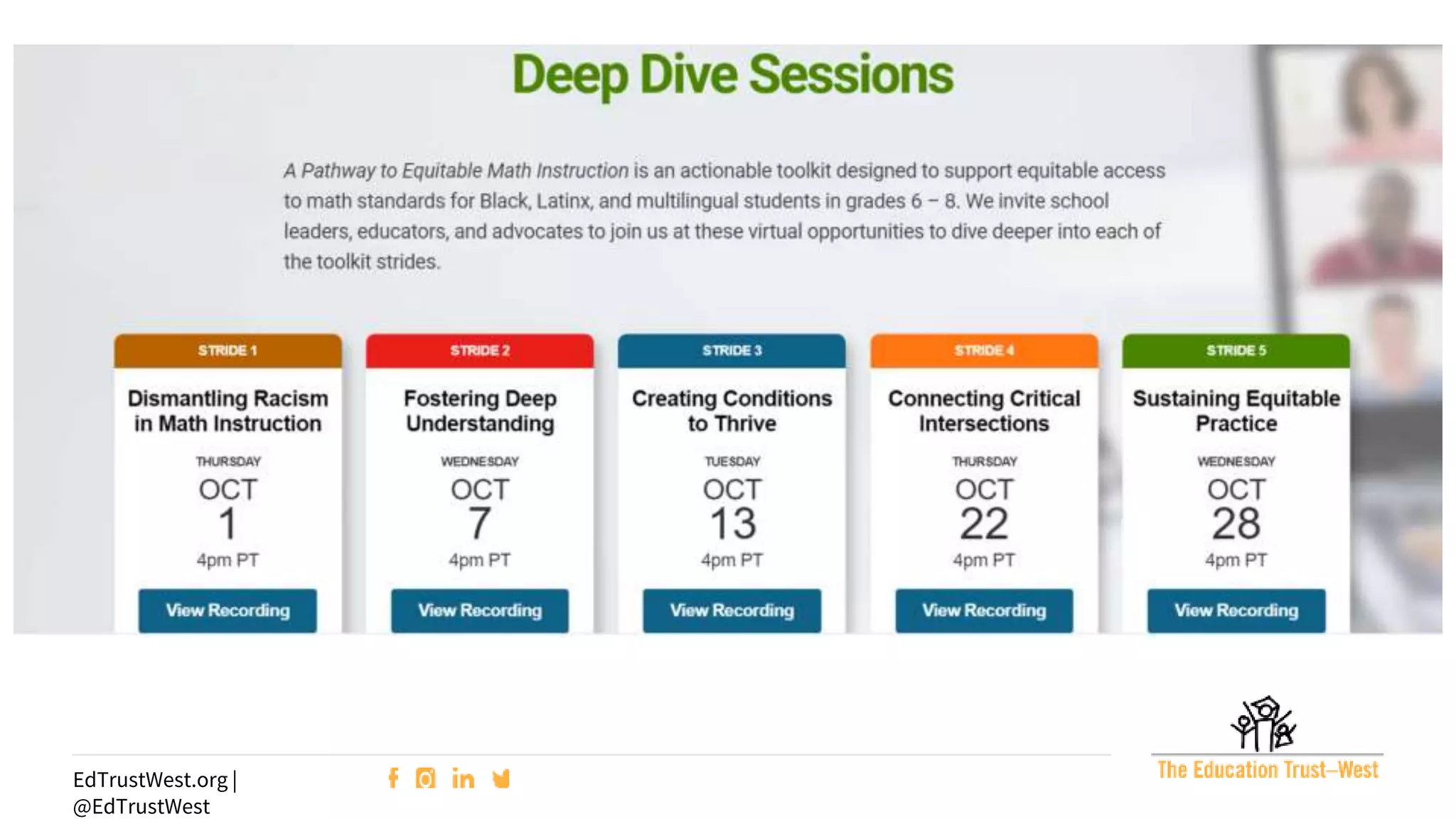 26
EdTrustWest.org |
@EdTrustWest
 