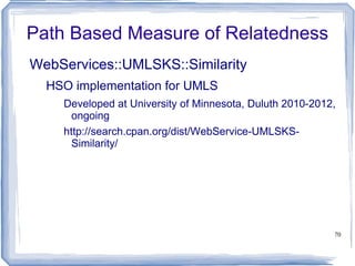Wu and Palmer say that  strep throat  and  tetanus  (.57) are more similar than are  bacterial infection  and  yeast infection  (.4) 