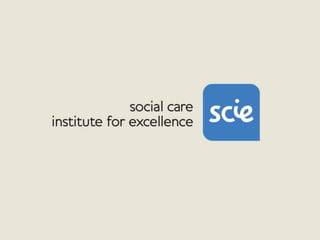 How SCIE supports the information needs of health and social care professionals