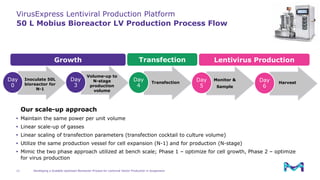 Developing a Scalable Upstream Bioreactor Process for Lentiviral Vector ...