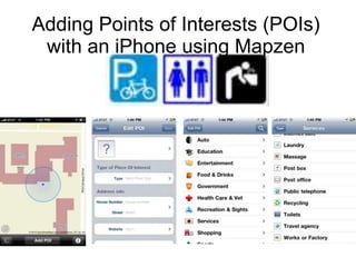 Adding Points of Interests (POIs)with an iPhone using Mapzen