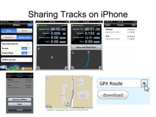 Sharing Tracks on iPhone