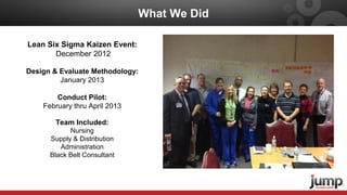 Build a Lean Six Sigma Process for Inventory Management in Hospitals | PDF