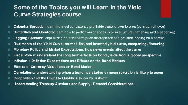 Curve trading strategies
