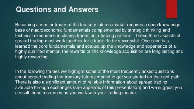 Treasury bond futures trading strategies
