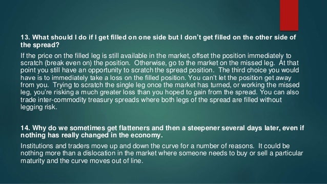 Curve trading strategies