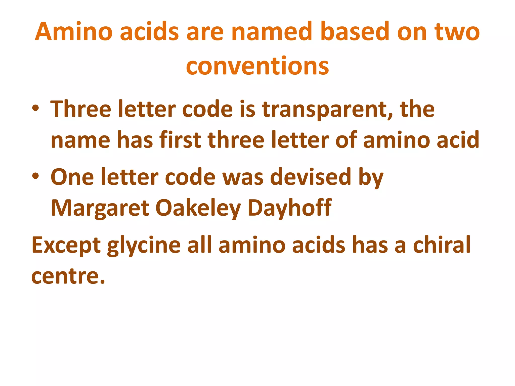 Structure of amino acids | PPTX