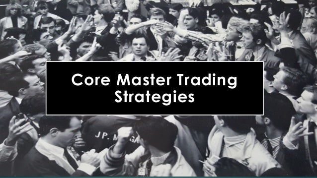 Trading strategies syllabus