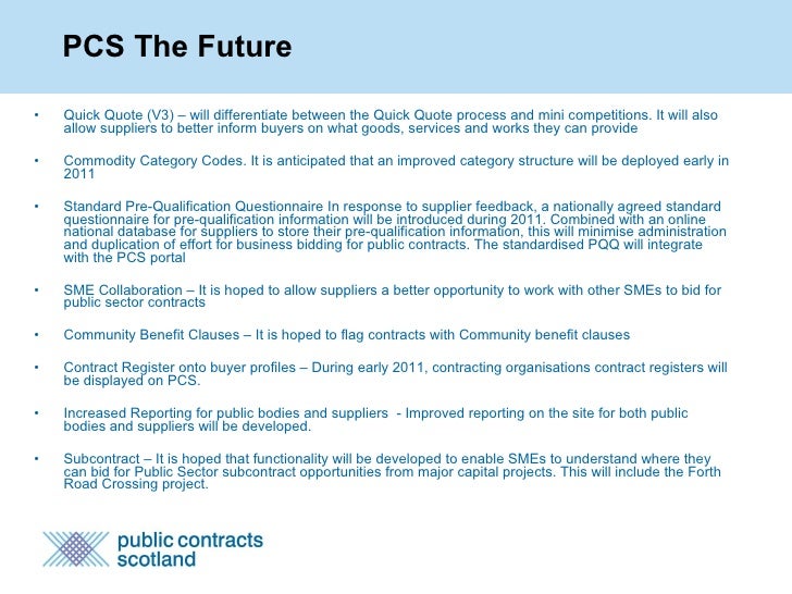 Public Contracts Scotland