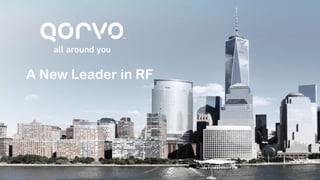 A New Leader in RF
 