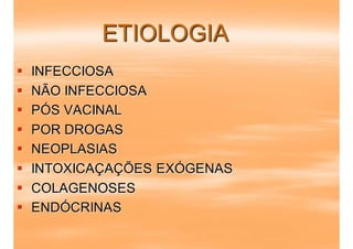 Febre em pediatria