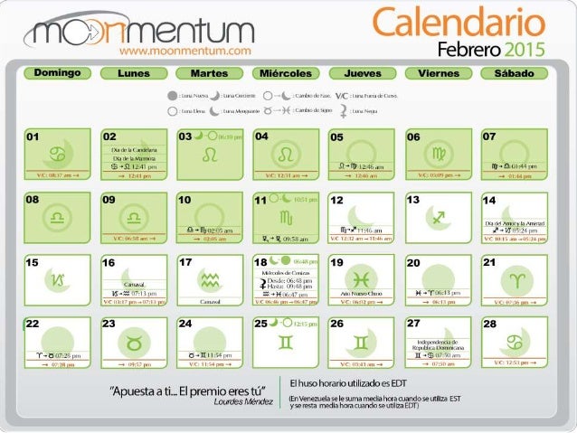 Calendario Lunar Febrero 2015 calendario lunar enero 2009