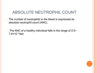 Febrile neutopenia | PPTX
