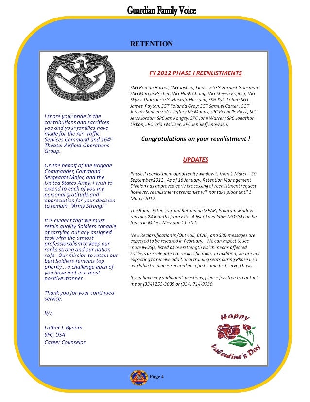 February 2012 Newsletter