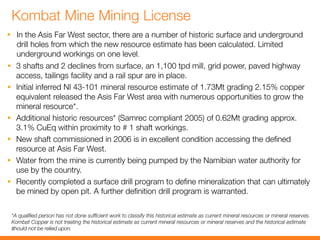 7







Central Pit
Area
 