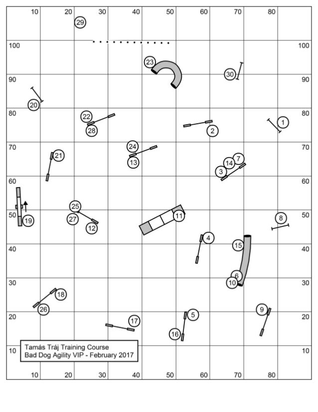 Dog agility course maps Dog agility course maps