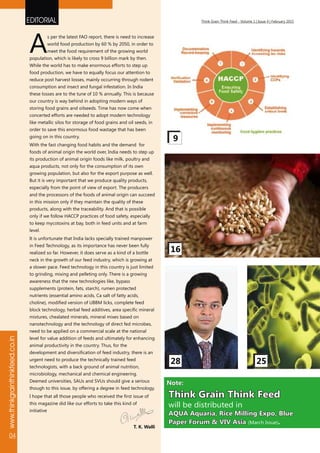 Think Grain Rice Think Grain Think Feed - February issue | PDF