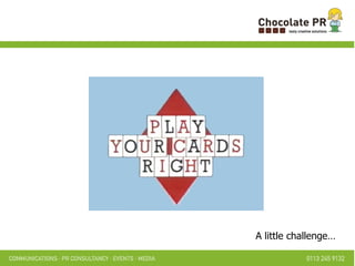 A little challenge… 