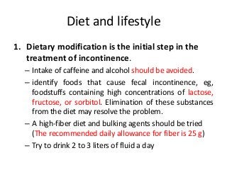 Fecal incontinence | PDF