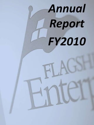Annual
Report
FY2010
 