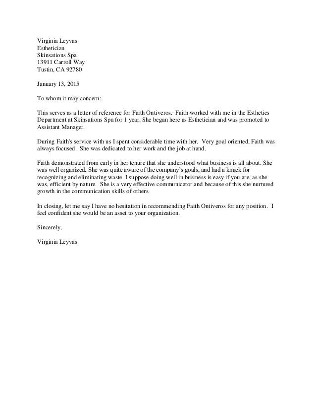 virginia reference letter virginia tech letter of recommendation