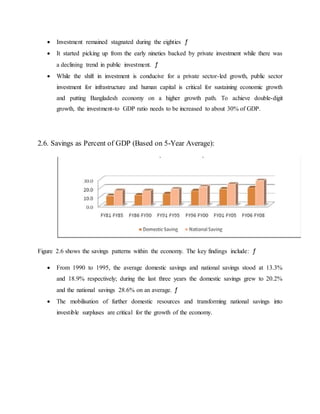Macroeconomics Performance of Bangladesh since Independence | DOCX