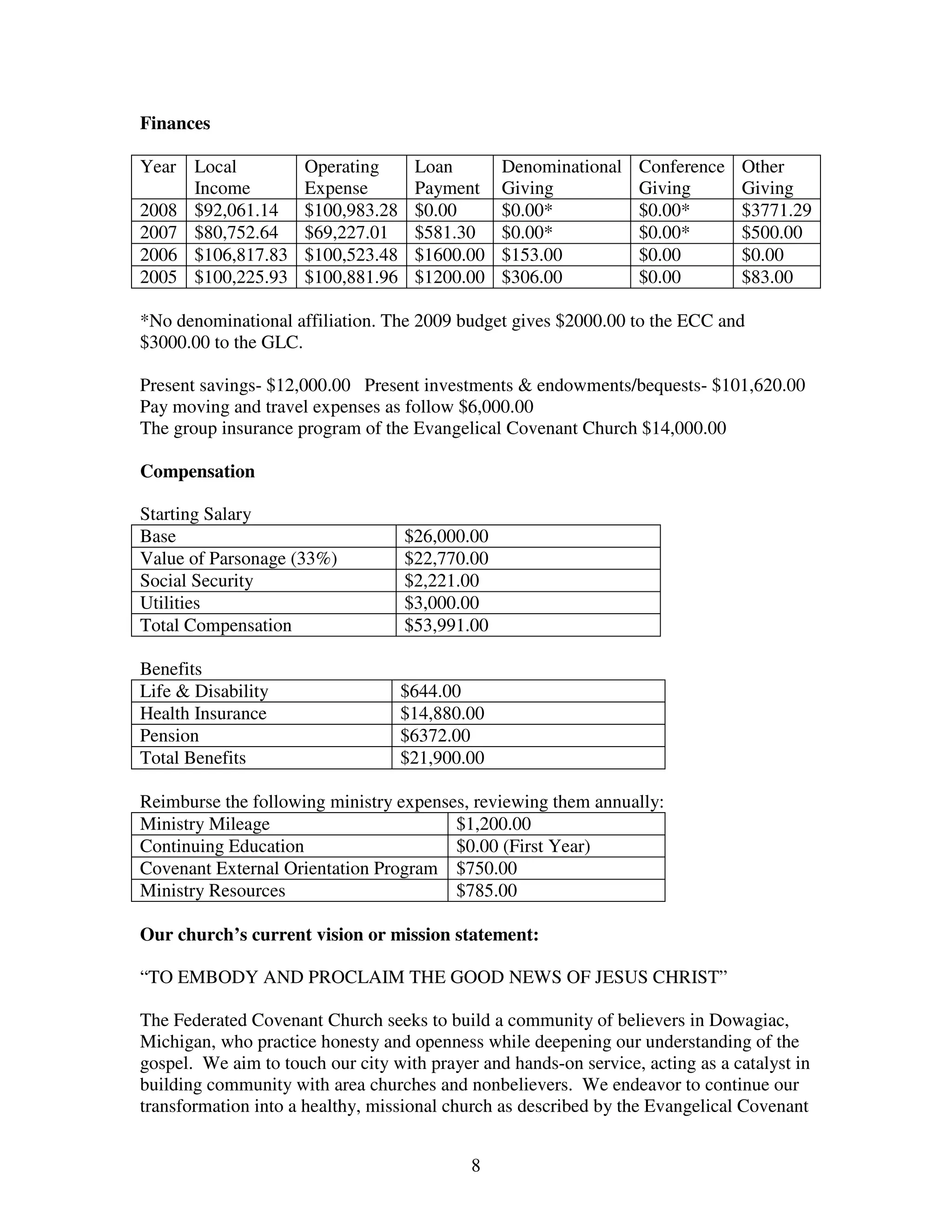 Fed Cov Ch Profile Final