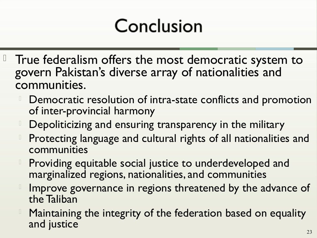 18th amendment and provincial autonomy picture