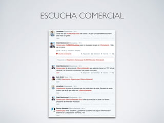 ESCUCHA COMERCIAL
 