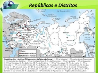 Repúblicas e Distritos