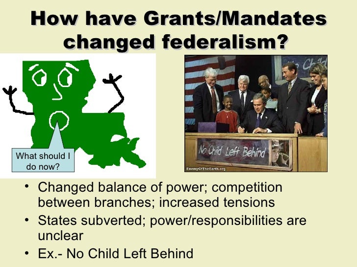 Federal Grants And Mandates