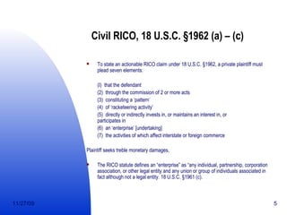Racketeering- Overview, History, Rico Act, Examples – QMBLV