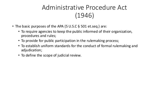 an analysis of administrative procedure act Final regulatory analyses. an analysis of administrative procedure act Final regulatory analyses.