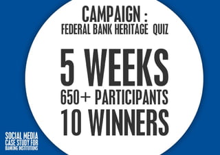 Federal bank case study