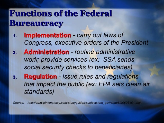 Federal bureaucracy ver1_ppt