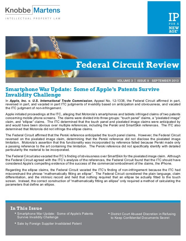 Federal Circuit Review