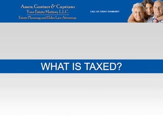 Federal Gift and Estate Tax Explained