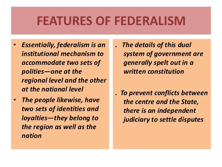 Federalism