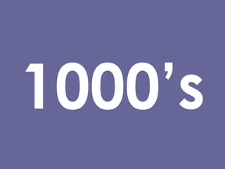 1000’s 