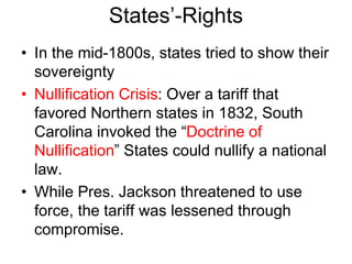 Nullification Issue Federalism_AP.ppt
