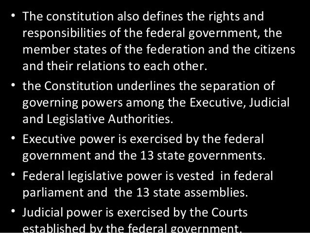 Federalism In Malaysia