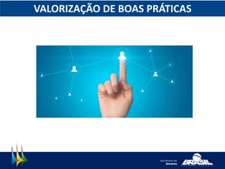 VALORIZAÇÃO DE BOAS PRÁTICAS
 