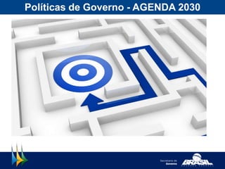 Políticas de Governo - AGENDA 2030
 