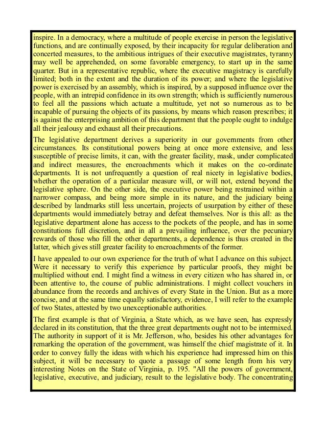 Federalist papers summary for kids image