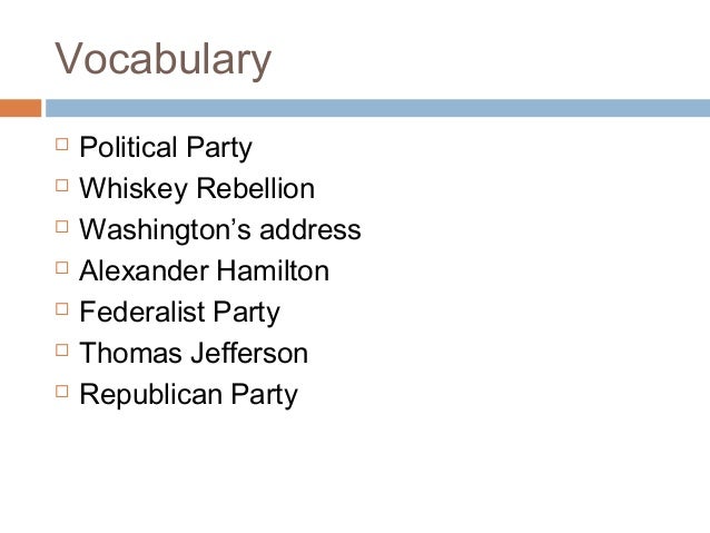 jeffersionan republicans vs federalists Read jefferson vs hamilton federalists vs republicans free essay and over 88,000 other research documents jefferson vs hamilton federalists vs republicans. jeffersionan republicans vs federalists Read jefferson vs hamilton federalists vs republicans free essay and over 88,000 other research documents jefferson vs hamilton federalists vs republicans.