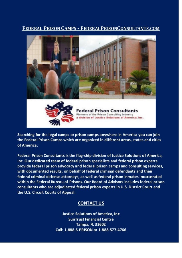 Federal Prison Camps