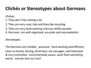 Federal republic of germany basics and culture | PPTX